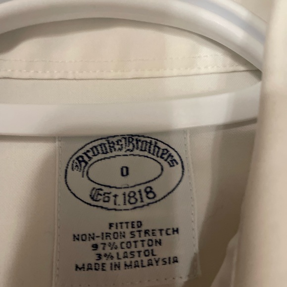 Brooks Brothers White long sleeve button shirt - Picture 5 of 7
